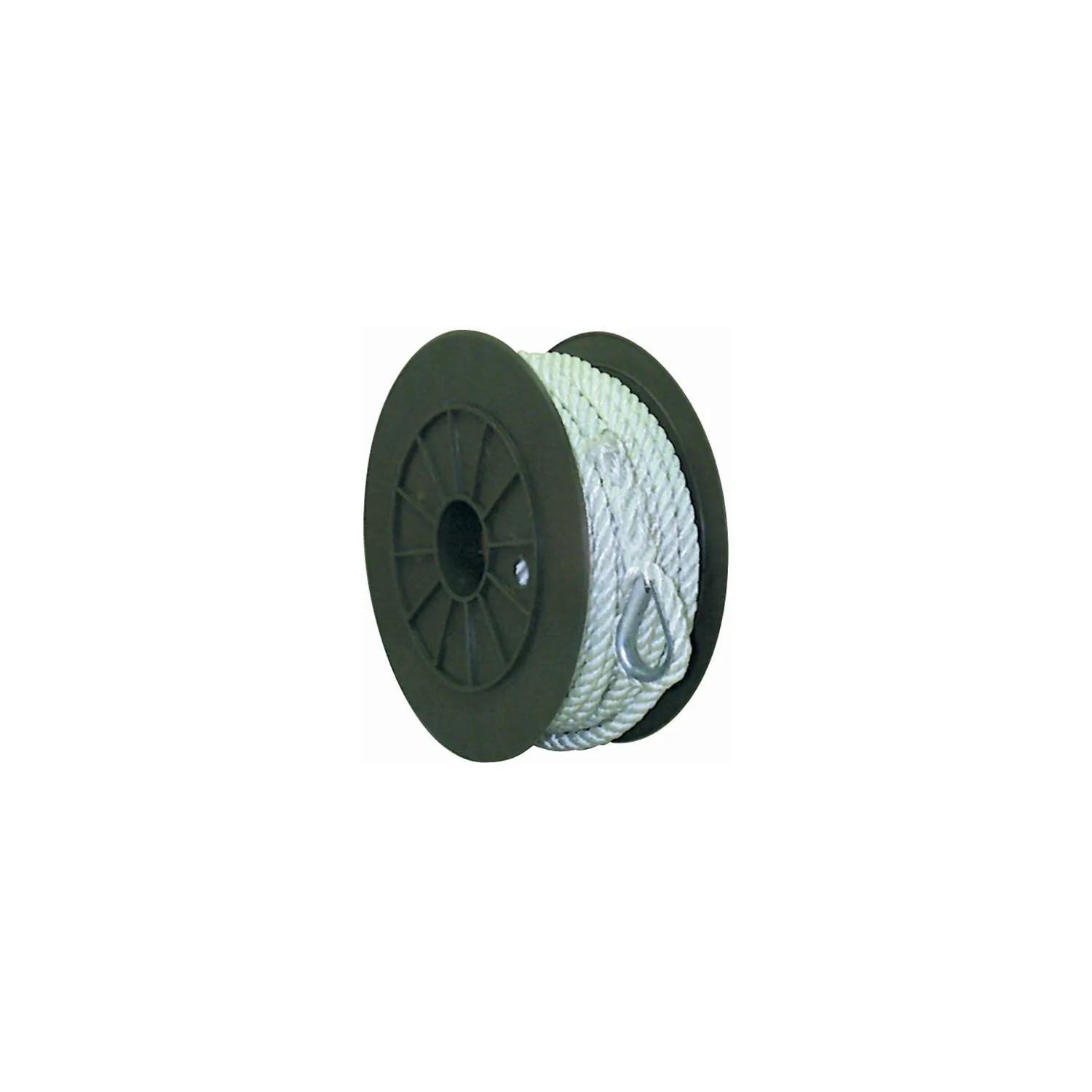 Seachoice 40691 3-Strand Twisted Nylon Anchor Line - White, 3/8" x  50' - Image 6