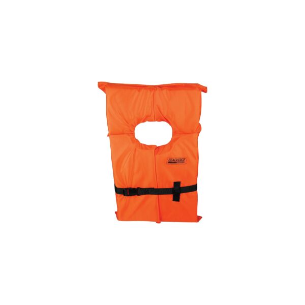 Seachoice 85520 Type II Life Vest - Adult, Orange - Image 5