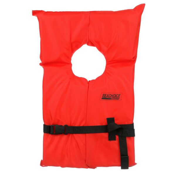 Seachoice 85520 Type II Life Vest - Adult, Orange - Image 4