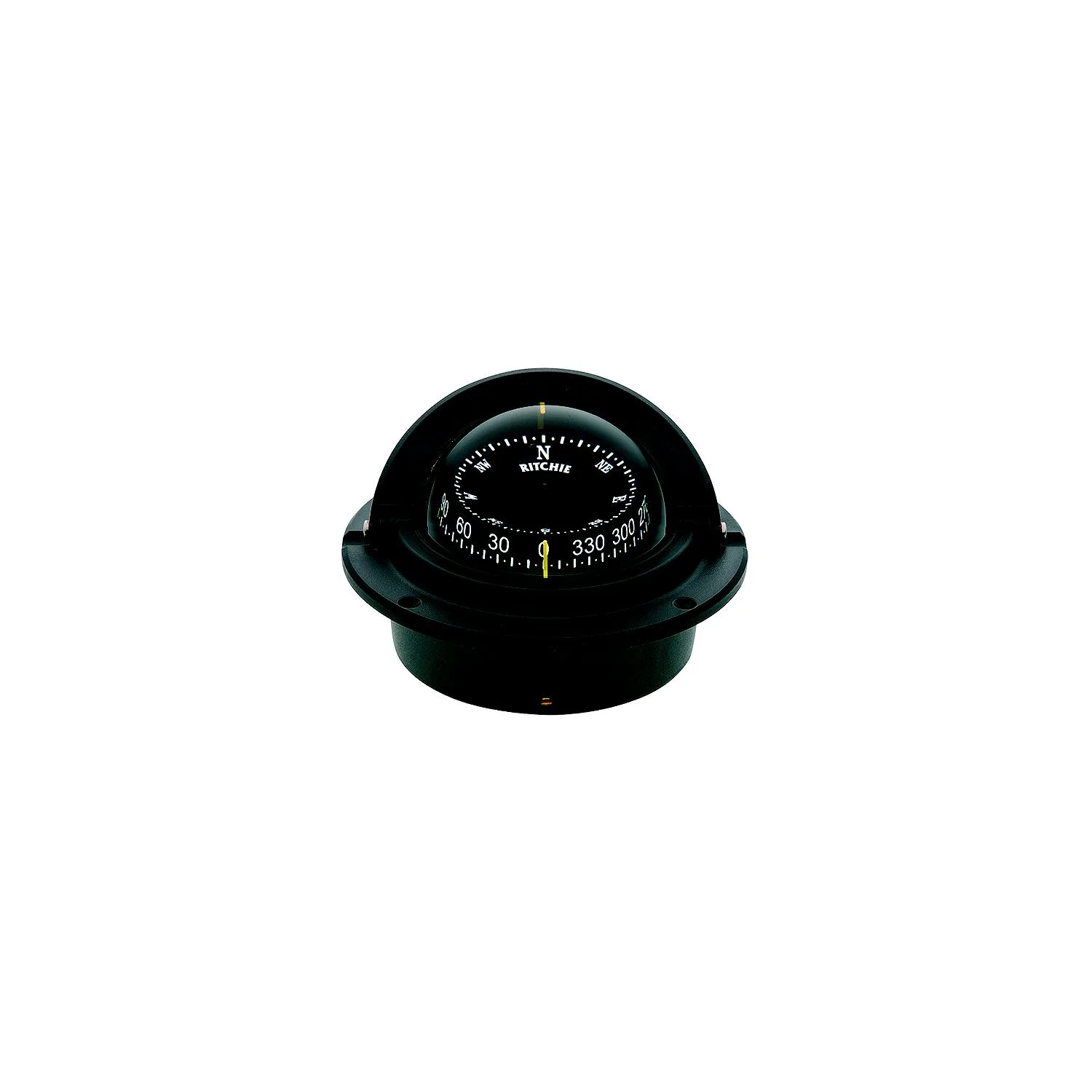 Voyager Compass-Flush Mount, Combi Dial, Black - Image 2