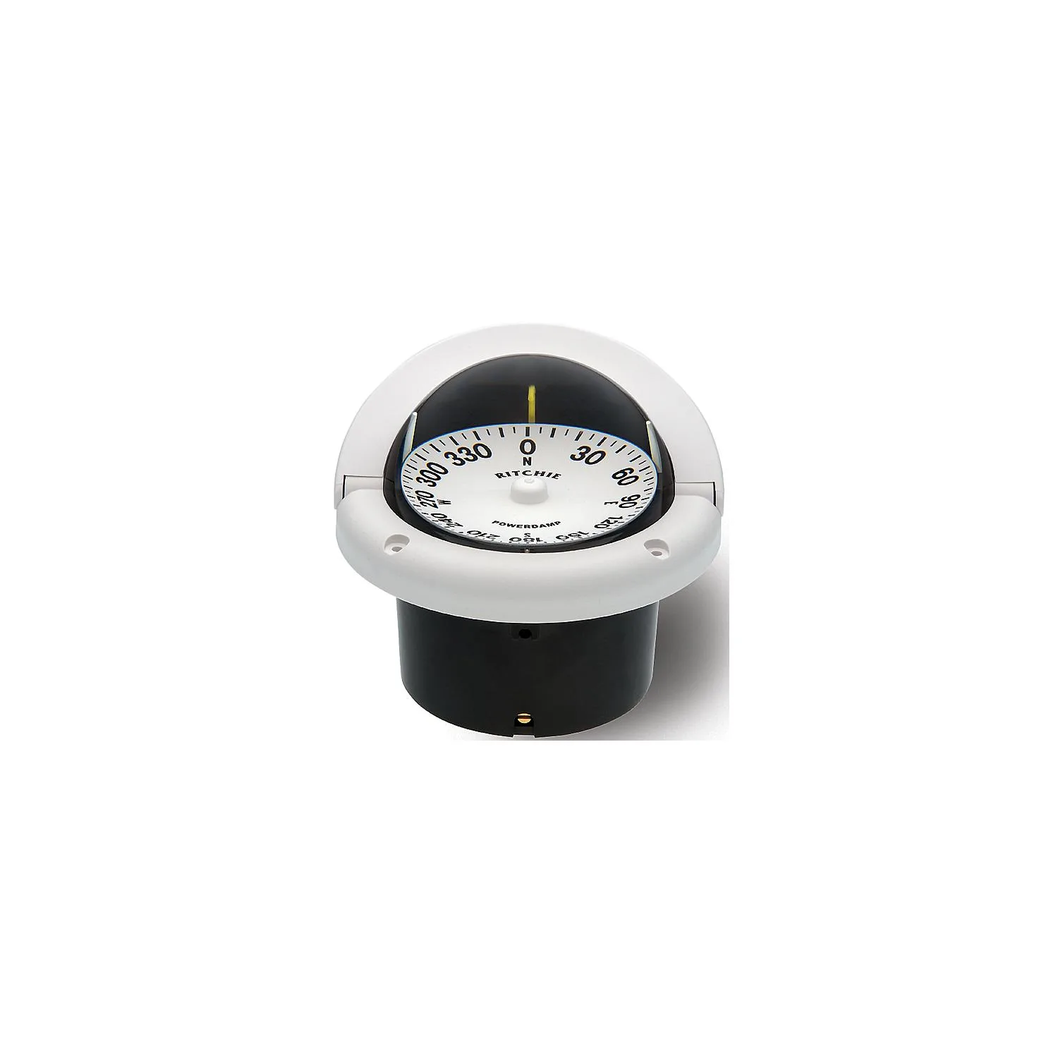 Helmsman Compass-Flush Mt., Flat Dial, White - Image 2