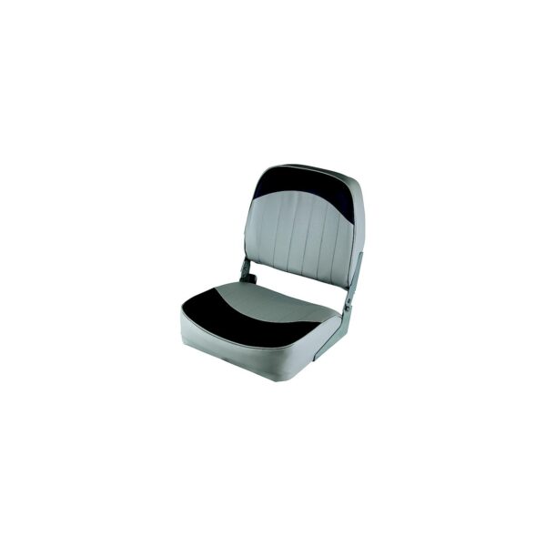 Wise 8WD734PLS660 Economy Fold Down Fishing Seat, Grey/Navy - Image 2