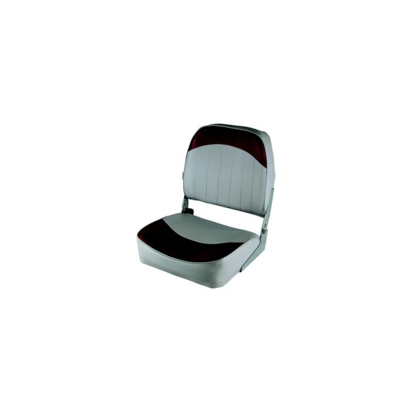 Wise 8WD734PLS661 Economy Fold Down Fishing Seat, Grey/Red - Image 3