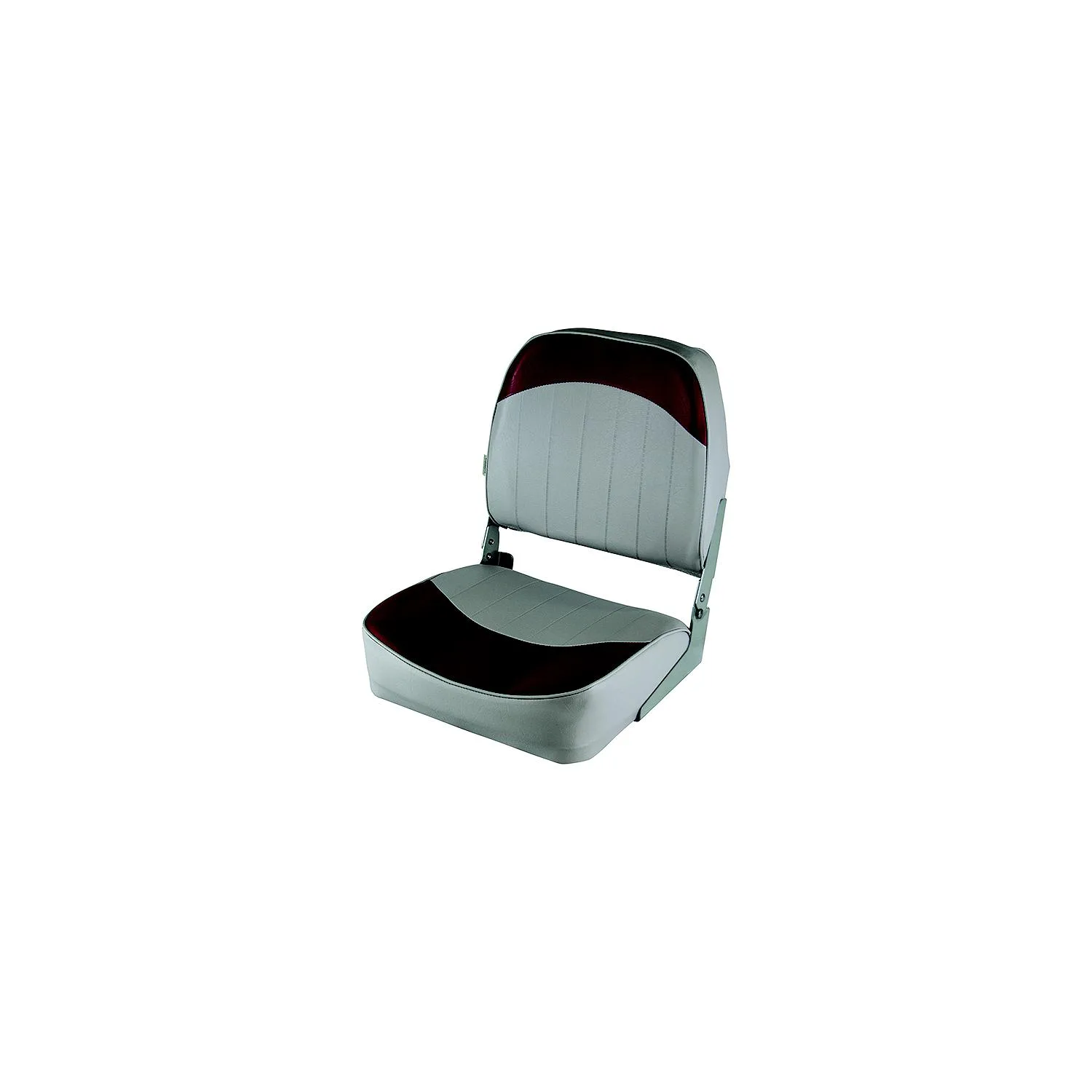 Wise 8WD734PLS661 Economy Fold Down Fishing Seat, Grey/Red - Image 3