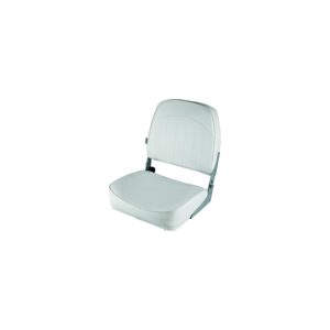 Wise 8WD734PLS710 Economy Fold Down Fishing Seat, White