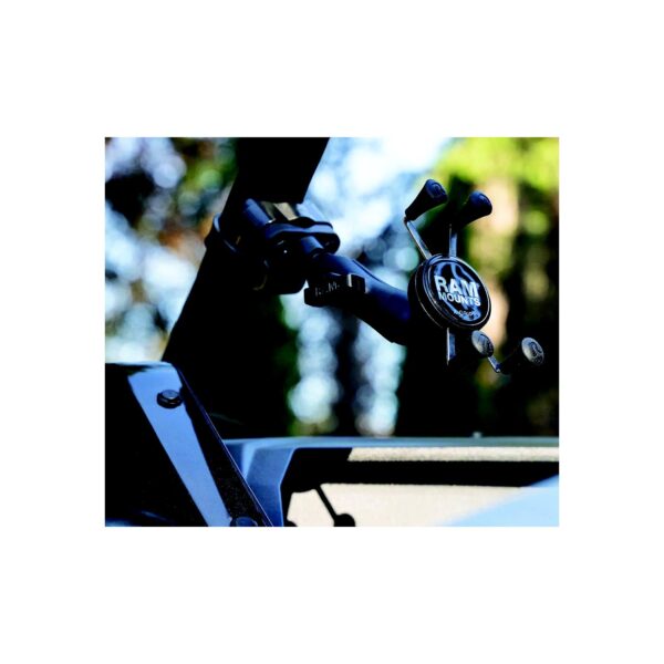 Ram RAMB2312UN7 RAM® X-Grip® Phone Mount with ATV/UTV Rail Base - Image 2