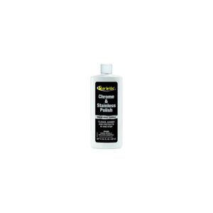 Chrome & Stainless Steel Polish, 8 oz.