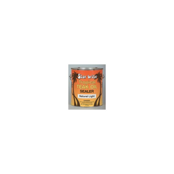 Starbrite 87900 Tropical Teak Sealer, Natural Light, Gal.