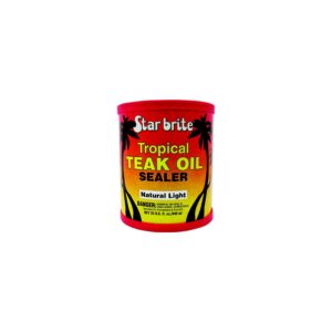Starbrite 87932 Tropical Teak Sealer, Natural Light, Qt.
