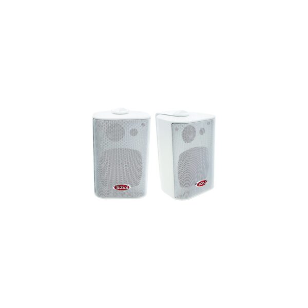 Boss Audio MR43W 4" 3-Way Enclosed System Speakers
