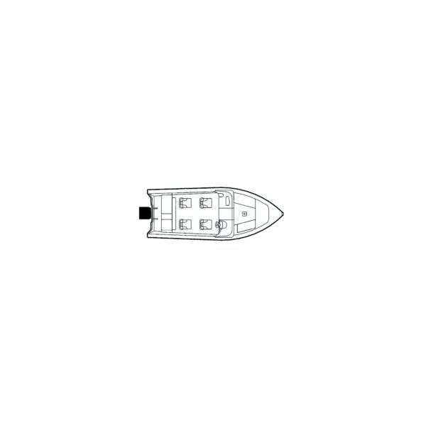 Carver 79003F02 Flex-Fit PRO™ Poly-Flex II Fish & Ski Boats I/0 or O/B