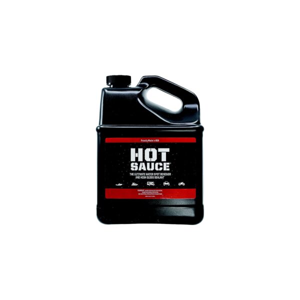 Boat Bling Hot Sauce Ultimate Hard Water Spot Remover With High Gloss Wax Sealant