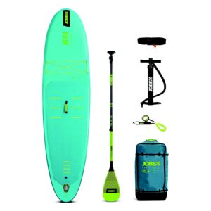 Jobe 486425004PCS Aero Nera SUP Board Package, 10.6" x 32" x 6" Inflated, 220 Ibs.