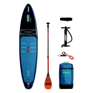 Jobe 486425007PCS Aero Varna SUP Board Package, inflated: 11.0" x 30" x 6" Inflated, 220.5 Ibs