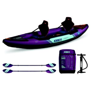 Jobe 600025001PCS Croft Inflatable Kayak Package 11 ft 2") length X 35" width