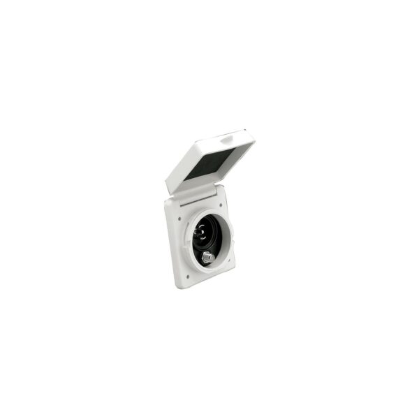 Marinco PH6574TV Phone and Cable TV Inlet With Stainless Steel Trim