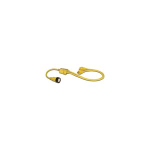 Marinco RY504-2-30 Reverse "Y" Adapter Dock Side Male 2-30A 125V Locking to Boat Side Female 50A 125/250V With Sealing Collar System